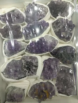

Beautiful natural purple crystal cluster specimen beautiful Christmas present