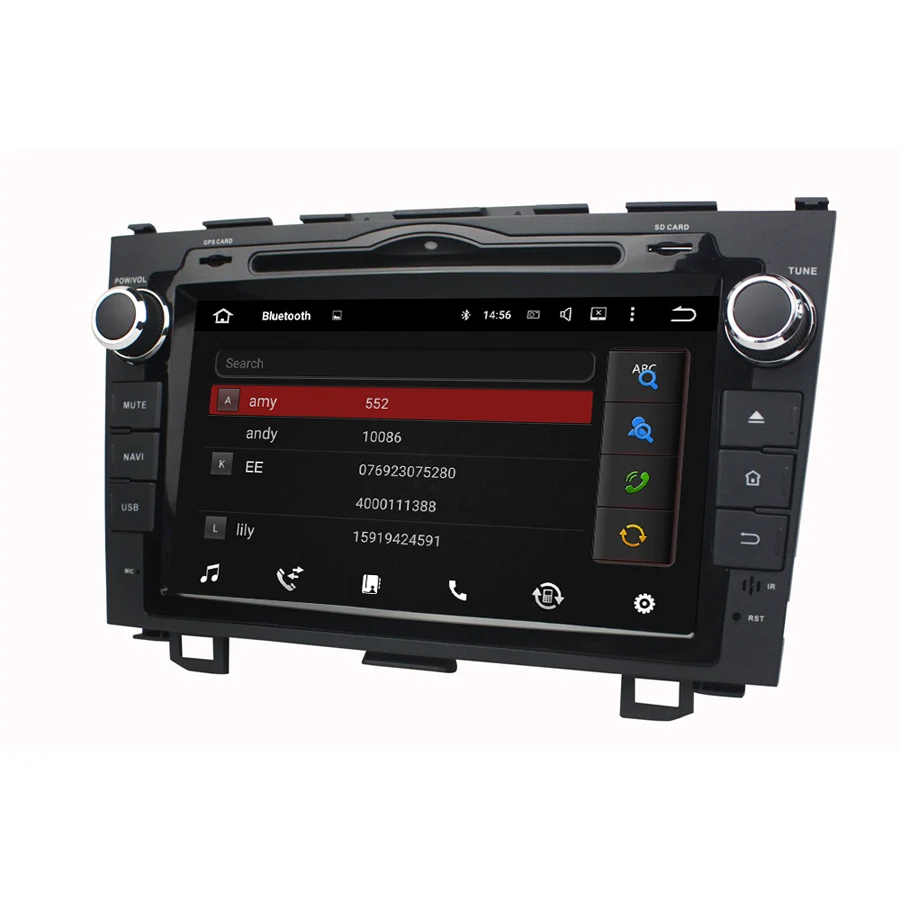 ELANMEY Премиум Автомобильный gps навигации для Honda CRV 2006 2011 8 четырёхядерный андроид 10