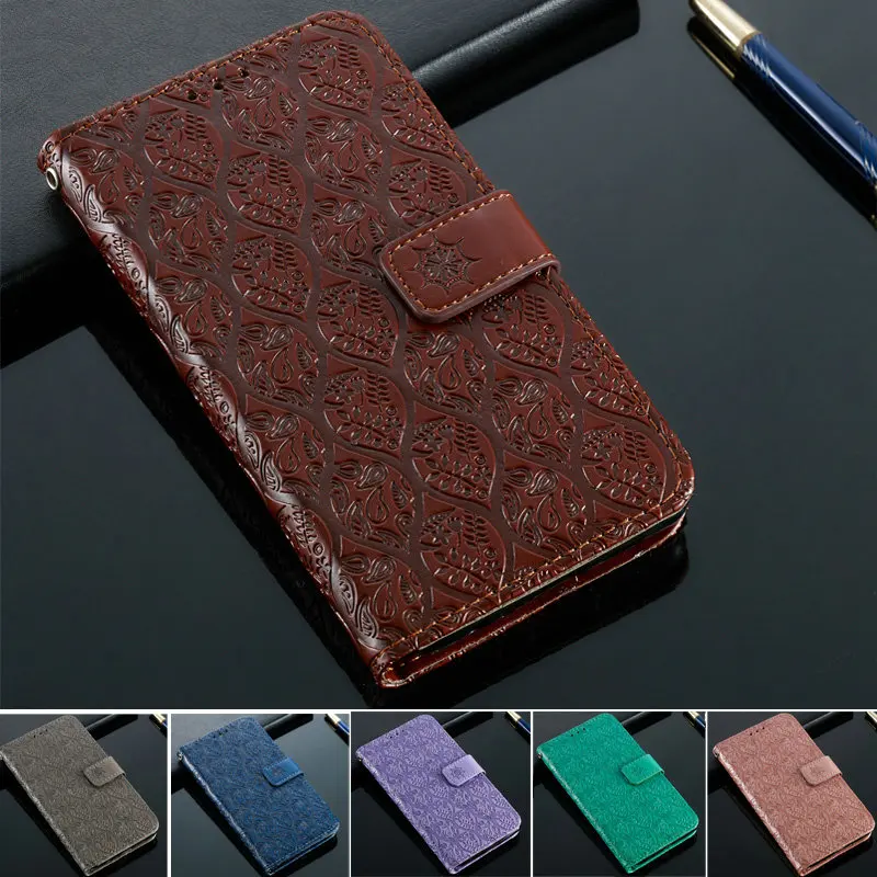 

Luxury 3D Embossed for Etui Samsung S10e Case Coque Samsung S10Plus Case Flip Cover Card Slot for Samsung Galaxy S10 Plus Case