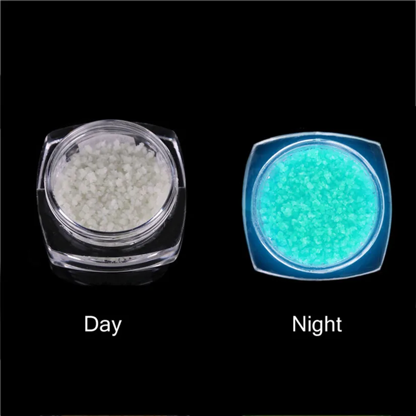 

6Colors Series of Fluorescent Neon Luminous Gel Nail Decoration for Glow in Dark 2017 Hot product