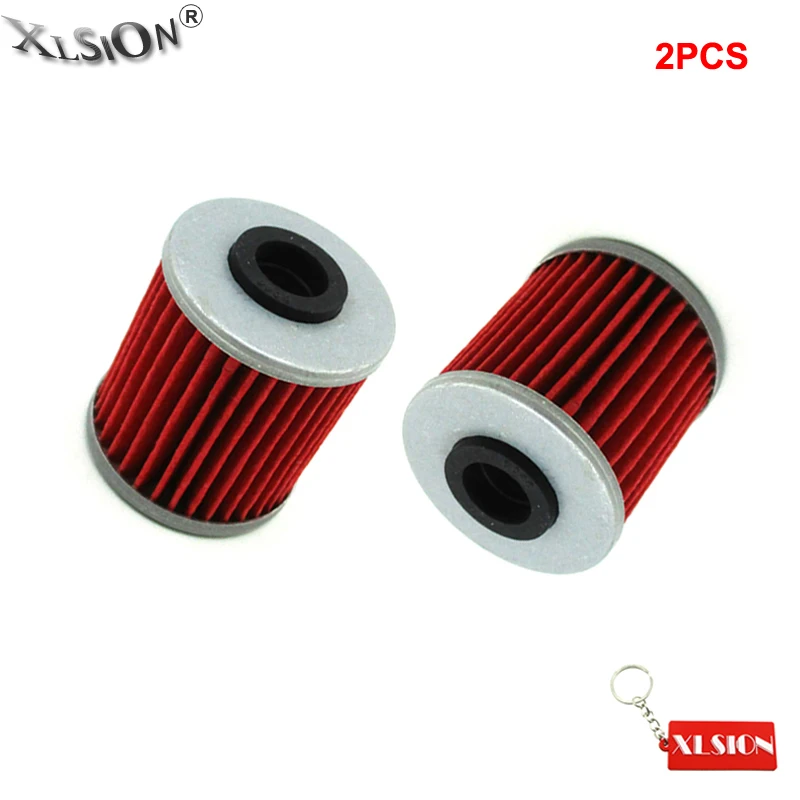 XLSION Aftermarket 2 шт. масляные фильтры для Kawasaki KX250F KX250 SUZUKI FL125 RMX450Z Suzuki RMZ 250 450 EVO 300