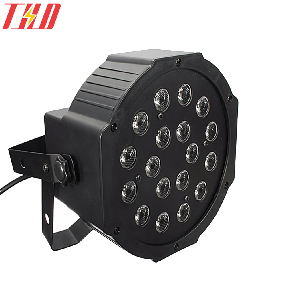 Быстрая доставка THD Освещение 18 rgb мини пар Телевизор с номинальной DMX Сценическое