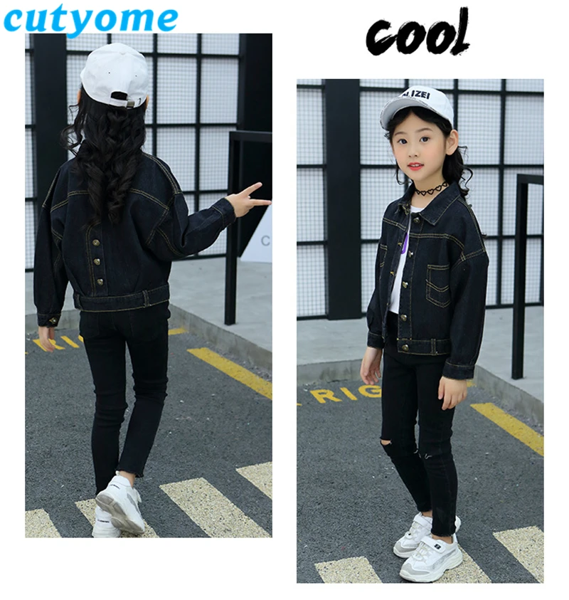 teenage girls denim jacket10