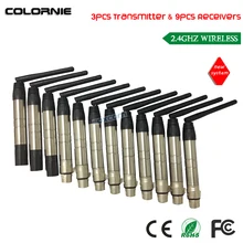 DHL 2,4G Беспроводной DMX512 передатчик и приемник для тонкий Может DMX сценический осветительный