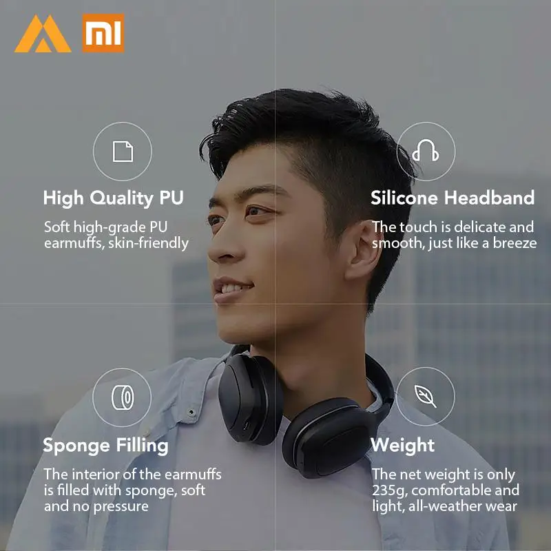 Оригинальные Xiaomi mi Bluetooth наушники Xio mi гарнитура AptX бас стерео гарнитура с двумя mi cs беспроводные наушники Xioa mi наушники