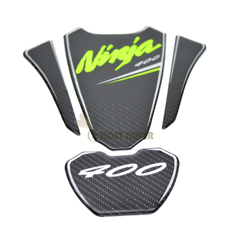 3D ADESIVI наклейка эмблема защита Танк Pad Cas кепки ПОДХОДИТ KAWASAKI NINJA 400 NINJA400 - Цвет: F