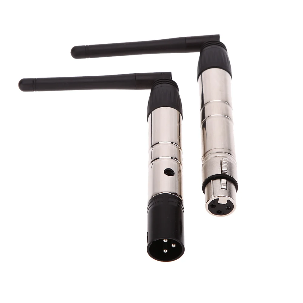 400 м 2 4G ISM DMX512 беспроводной мужской и женский 2in1XLR приемник передатчик