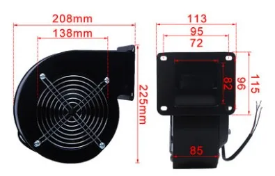 caldeira ventilador centrifugo ventilador siroco ventilador 150flj 240 w 330 w 02