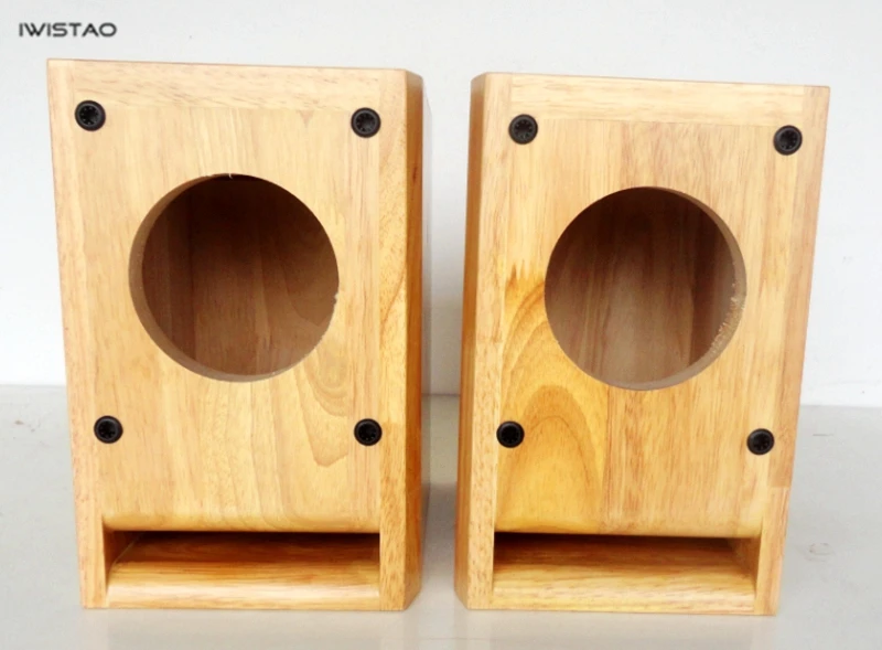 IWISTAO HIFI 3 до 6 5 дюймов полный диапазон динамика пустой шкаф 1 пара твердый
