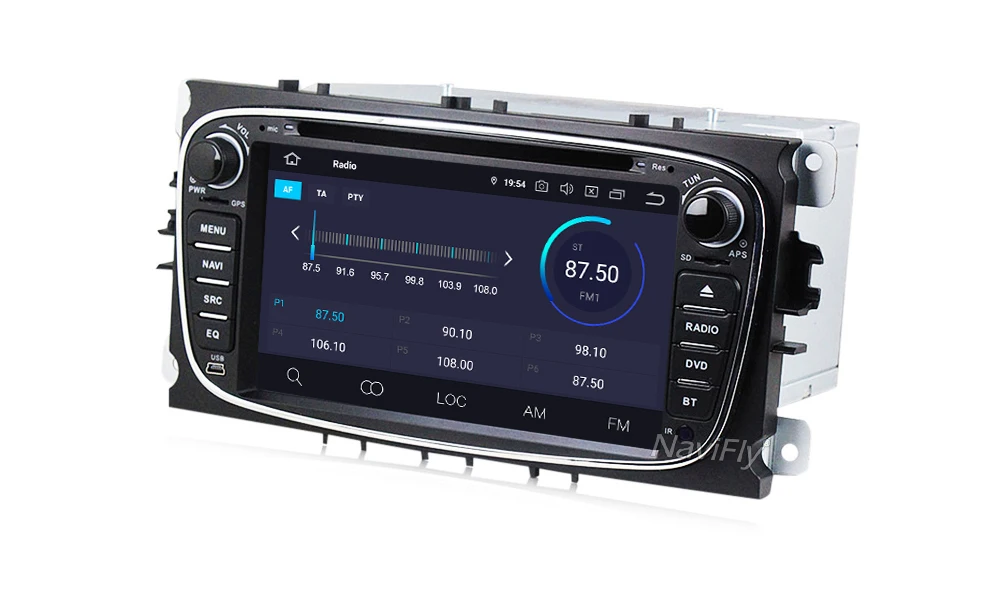 Excellent 2 din Android9.0 8Core 4G RAM 32G ROM IPS DSP RDS Car DVD Multimedia Player GPS Navi For Ford For Focus2 Mondeo Galaxy 17