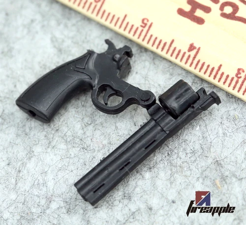 1:6 Cole Python 357 Revolver 4D Gun Model For 12\