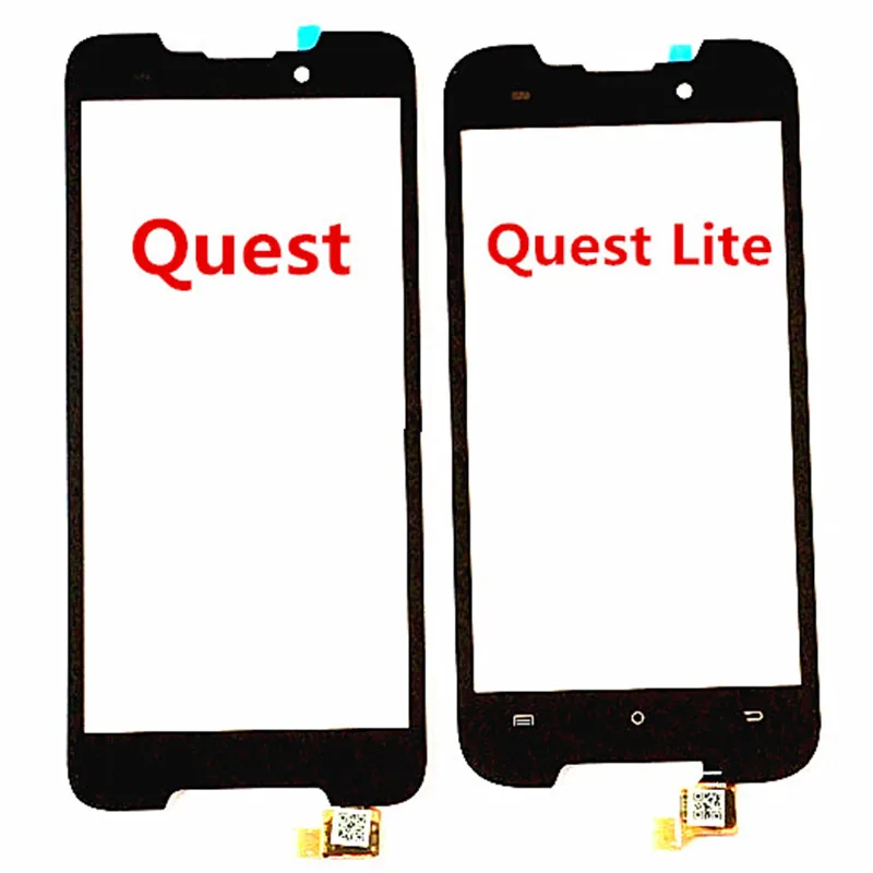 Сенсорный дисплей для Cubot Quest Digitizer Quest Lite экран стеклянная панель запасной модуль Черный