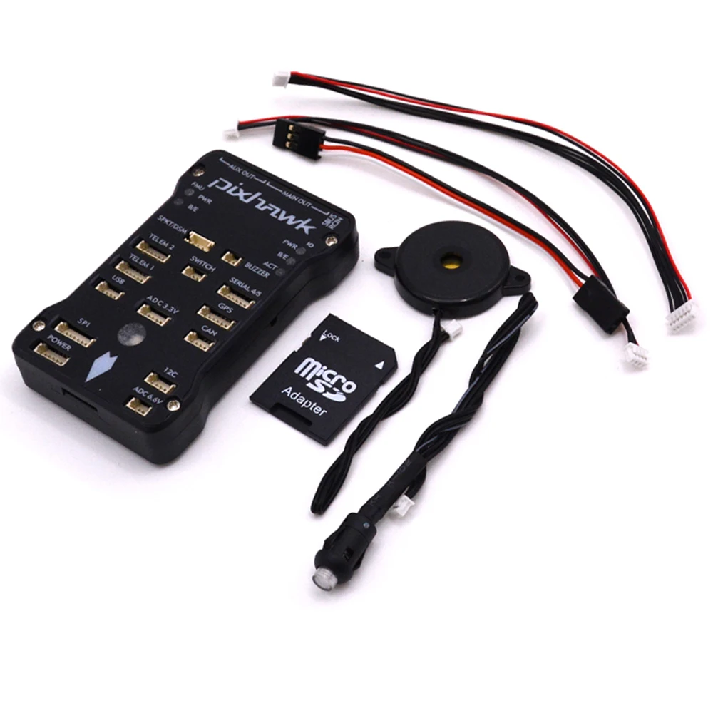 

Rc Car Pixhawk Px4 Autopilot Pix 2.4.8 32 Bit Flight Controller 2017 Limited New Frame Servo Fpv With Safety Switch And Buzzer