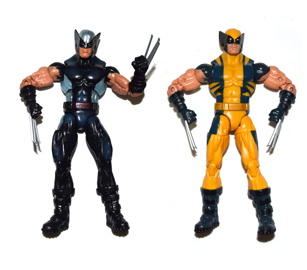 Marvel Legends X Force Wolverine Black Gray Yellow Suit Action Figure Loose Hero Toys Toys Games