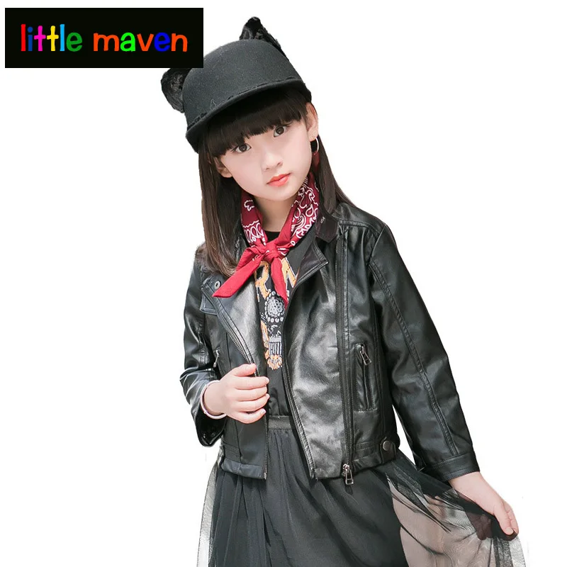 infant faux leather jacket