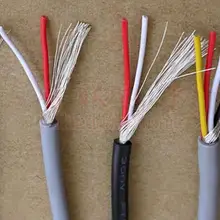 28AWG 26AWG 24AWG 22AWG UL2547 ПВХ 2/3/4 ядра Луженая Медь экранированный сигнальный провод наушников кабель Шнур