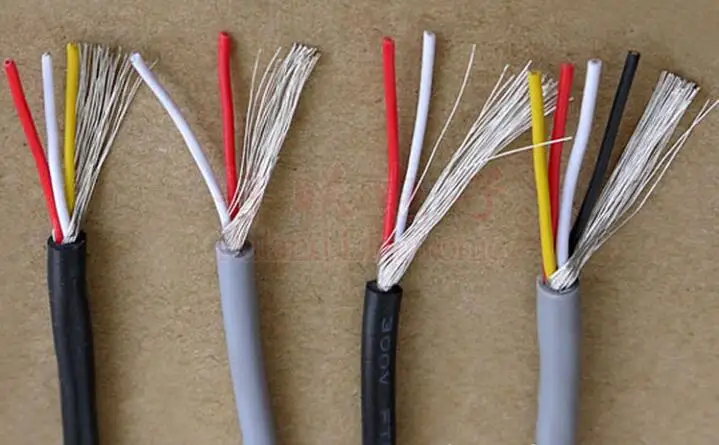 

28AWG 26AWG 24AWG 22AWG UL2547 PVC 2/3/4 Cores Tinned Copper Shielded Signal Wire Headphone Cable Cord