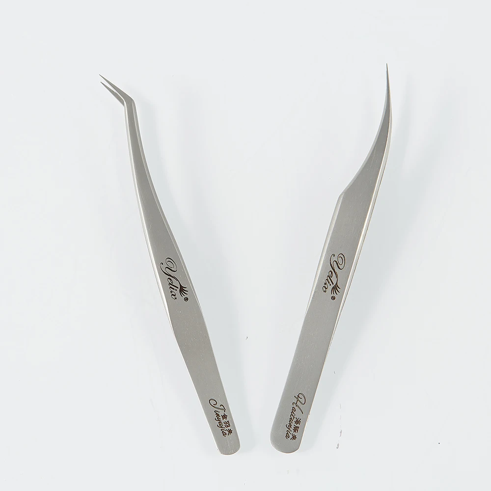 Yelix Пинцет для наращивания ресниц из нержавеющей стали пинцет для ресниц профессиональные инструменты для ногтей 6A-SA pinzette penseta