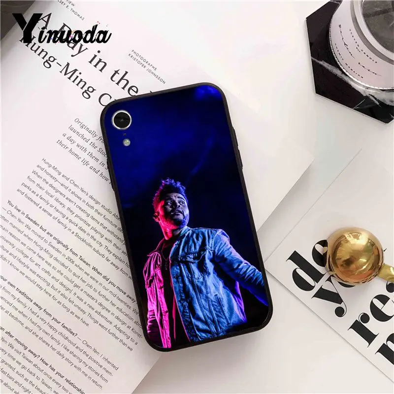 Yinuoda в выходные дни, мягкий чехол для телефона из ТПУ с узором Starboy для iPhone 8 7 6 6 S Plus X XS MAX 5 5S SE XR 10 чехлов - Цвет: A14
