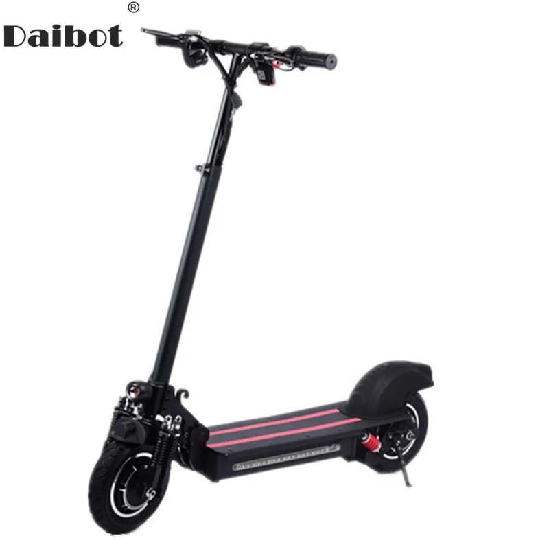 

10 Inch Double Drive Powerful Electric Scooter 1200W 48V Two Wheels Electric Scooters Folding Electric Kick Scooter For Adult