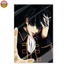 Аниме, два юаня, красивый мальчик аниме Цифровая живопись DIY, рисунок на ткани по цифровому