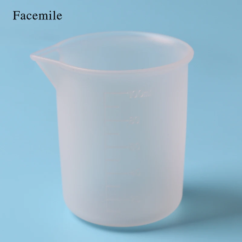 

1PCS 100ML Silicone Measuring Cup Kitchen Measuring Tool For Baking Sugar Coffee Graduated Spoons Scoop Utensil for Kitchen