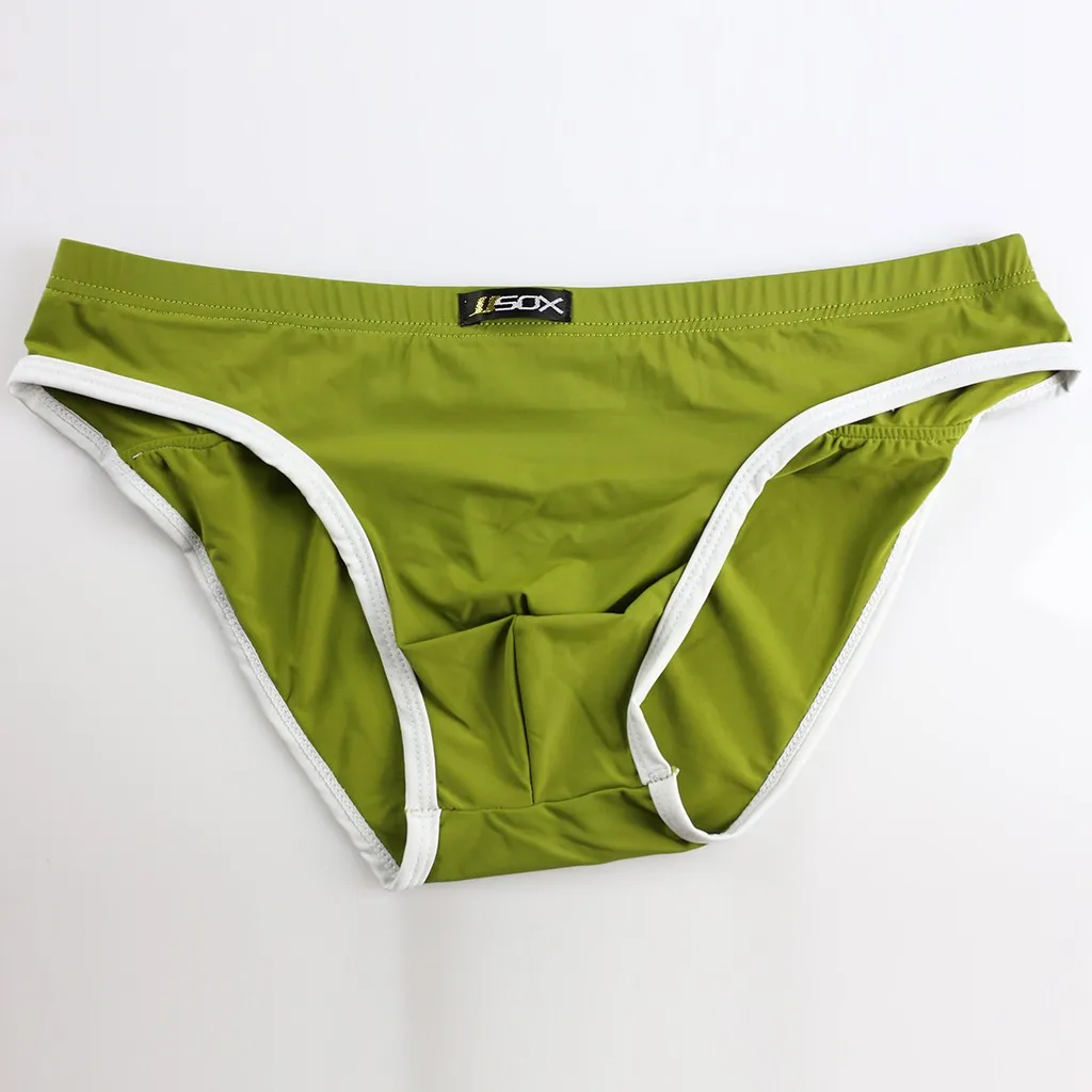 

Sexy Gay Panties behind with hole Patchwork low-Rise Breathable Solid Fashionable Sexy Underwear Comfortable Modal Panties F530