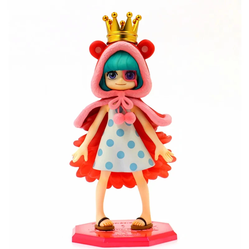 

5.51''ONE PIECE 2 years later Donquixote Pirates cadre Sugar PVC Action Figure Collectible Model kids toys Box 14cm N647