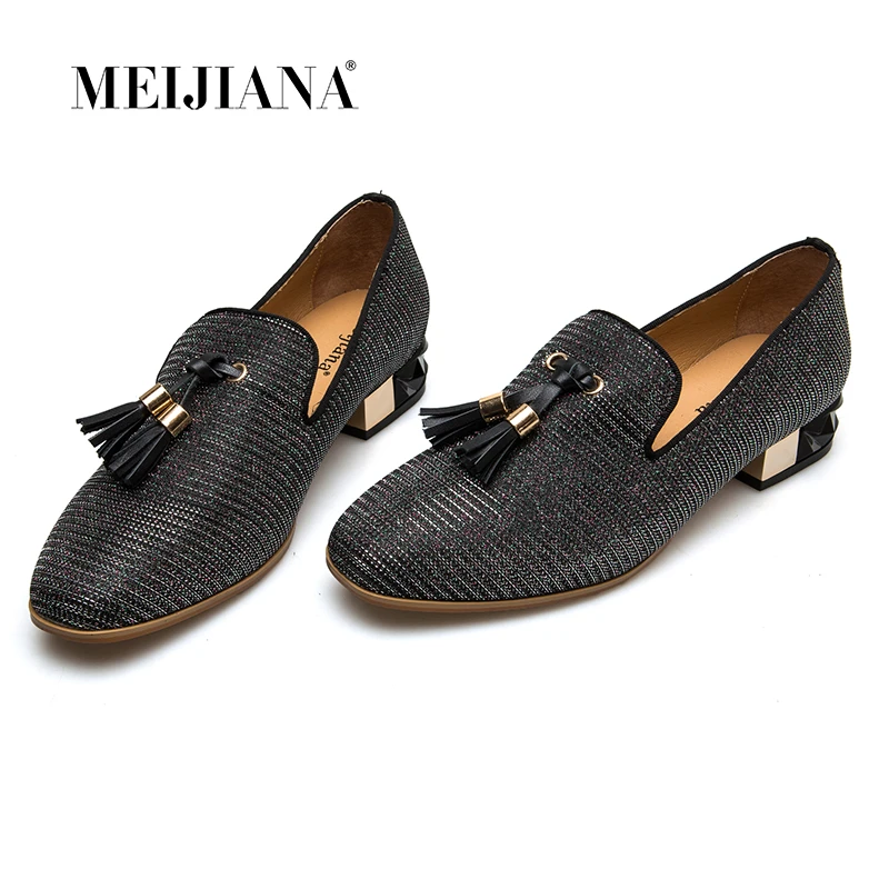 shiny loafers womens