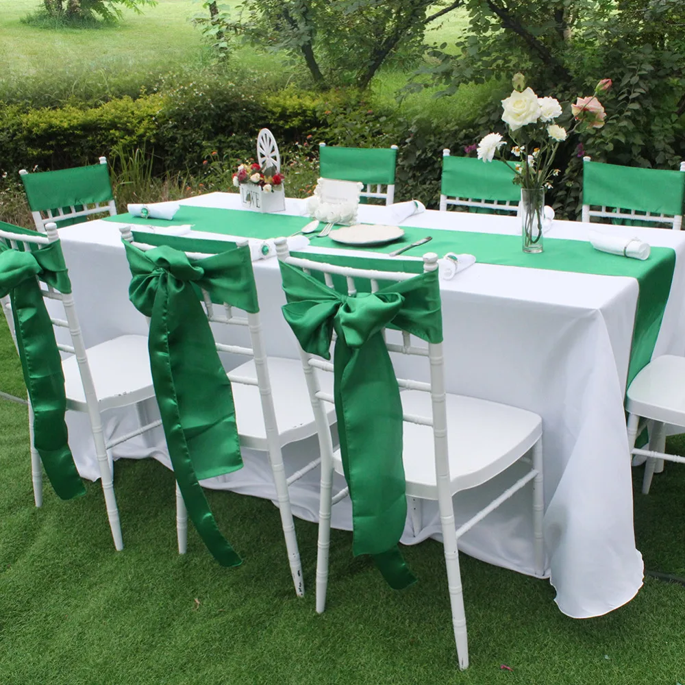 OurWarm 15 см x 275 см атласные ленты для свадебных стульев чехлы с бантом свадебные украшения вечерние поставки домашний текстиль многоцветный