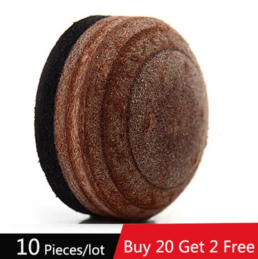 New Arrival 10 Pieces/lot Multi-layer Billiard Cue Tips 10mm/11mm/11.5mm/11.75mm Durable Tips Billiards Accessories China 2019