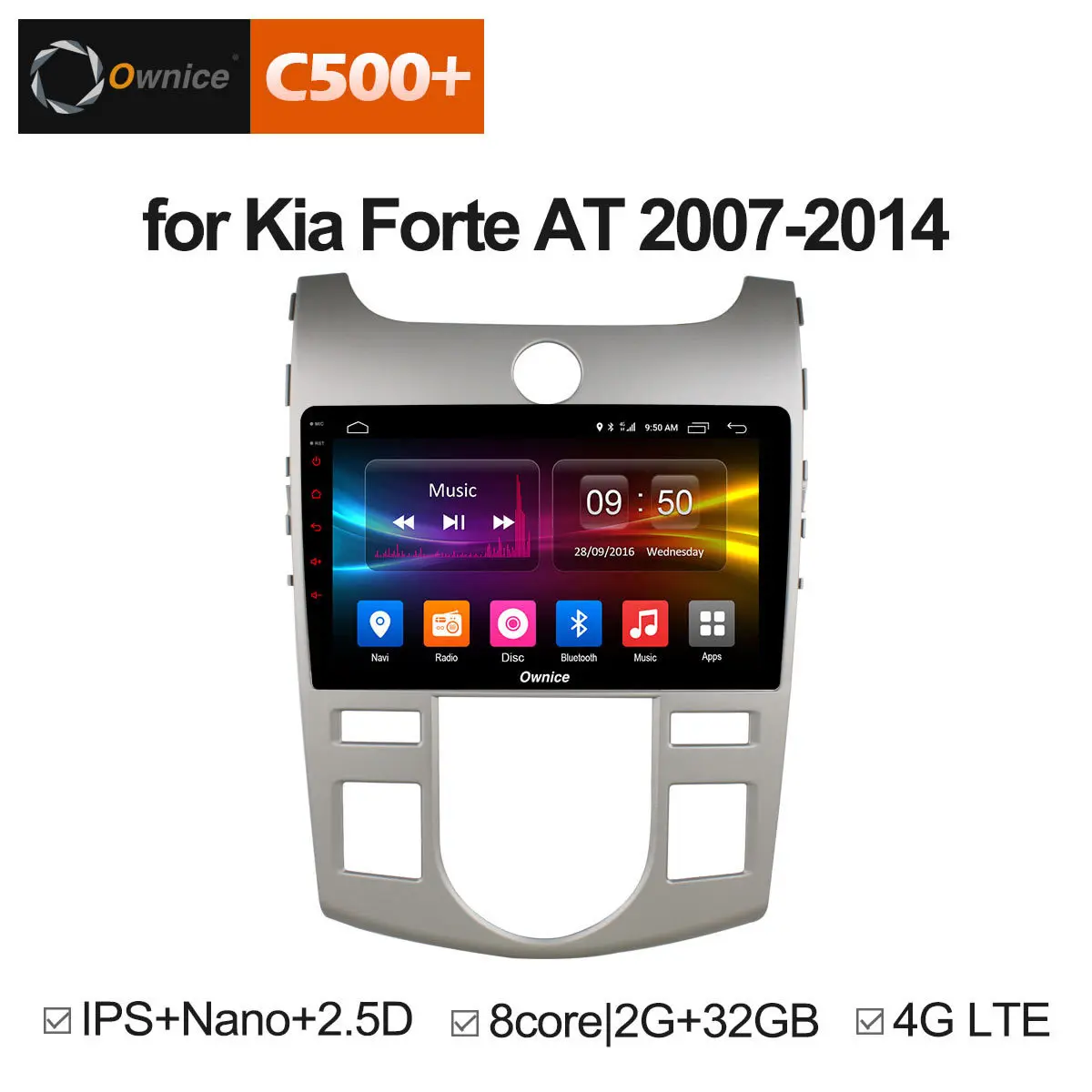 

Ownice C500+ G10 Android 8.1 Octa 8 Core Car DVD Player For KIA FORTE 2007 2010 2011 2012 2013 2014 Car Radio Player GPS 4G LTE