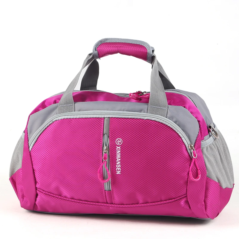 Унисекс Водонепроницаемый Gym Bag большой Ёмкость Фитнес вещевой мешок мужской Training сумка женская спортивная сумка - Цвет: Redh