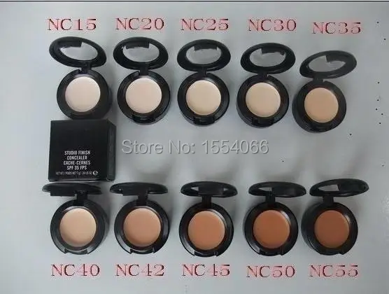 Wholesale - Lowest price!!! Makeup Concealer 7g (100pcs/lot) + Refillable Compacts |