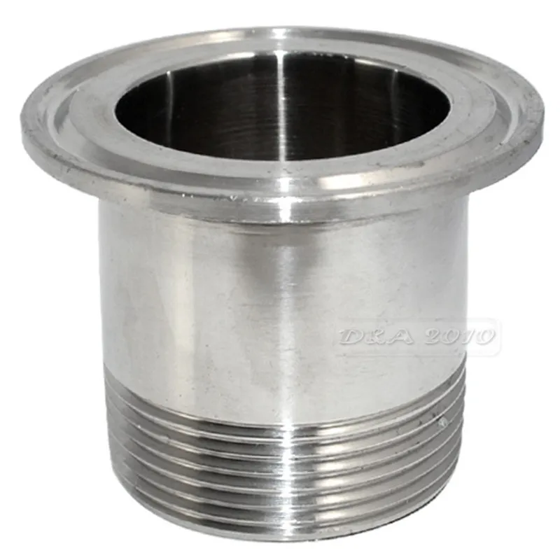 MEGAIRON 1 1/2 &quotDN40 нержавеющая сталь SS316 санитарный наружный диаметр резьбы 64 мм