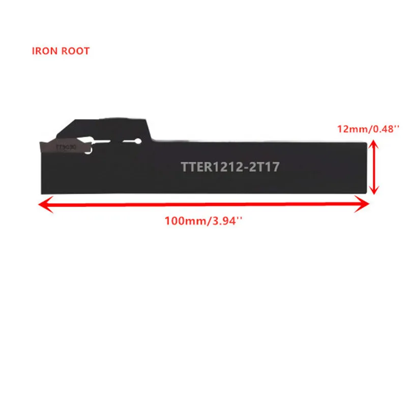 

TTER/TTEL 12mm 16mm 20mm 25mm CNC Tools Lathe External Grooving Cut boring bar tool Holder For TDC2 Insert