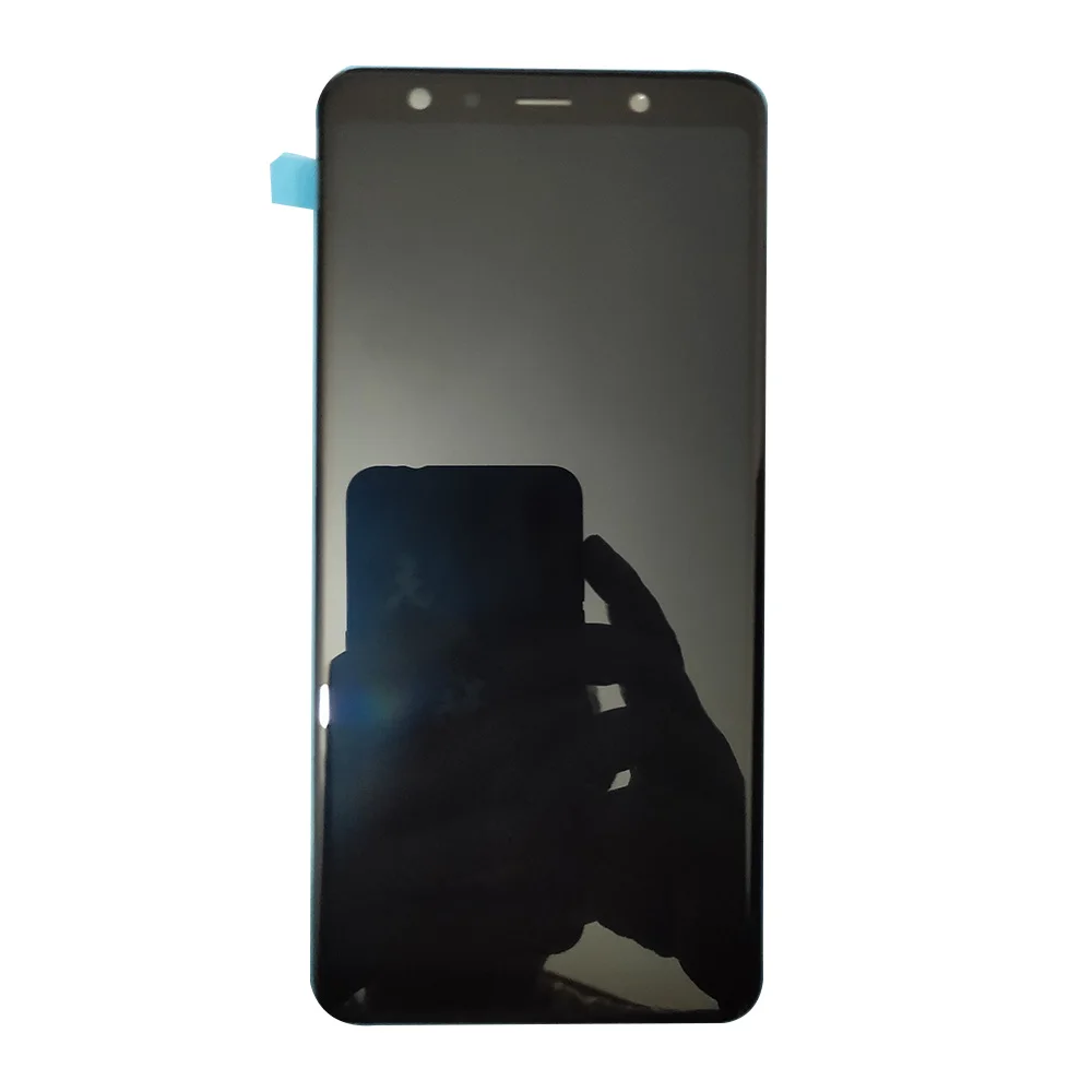 Дигитайзер сенсорного экрана Super AMOLED 6 0 ''для Samsung Galaxy A7 2018 A750F A750G A750FN ЖК дисплей