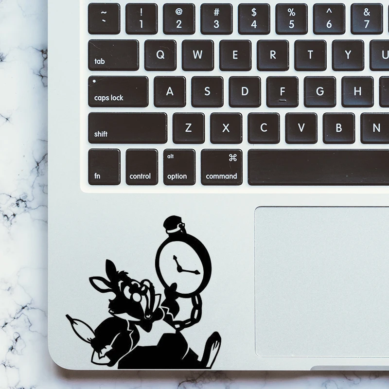 

Alice in Wonderland Laptop Trackpad Decal for Apple MacBook Pro Air Retina 11 12 13 15 inch Mac Keyboard Touchpad Sticker Skin