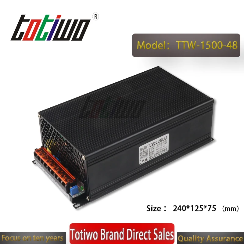 

AC to DC Industrial Switching SMPS 48V 31.25A 1500W Watt LED Power Supply Security monitoring medical machinery equipment power
