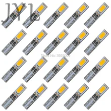 20PCS Warm White 3000K T5 Dashboard Gauge 2-5630-SMD LED Wedge Bulb Light Lamp 20PCS Warm White 3000K T5 Dashboard Gauge 2-5630-SMD LED Wedge Bulb Light Lamp