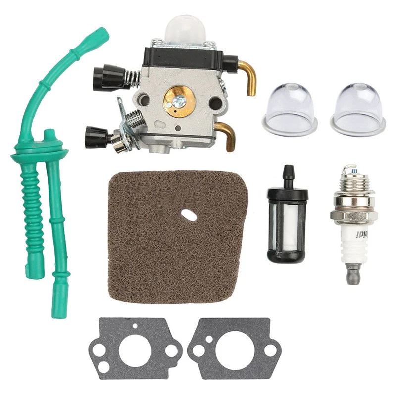 

Fuel Line Carburetor Kit Fit STIHL FS38 FS45 FS55 String Trimmer Weed Eater