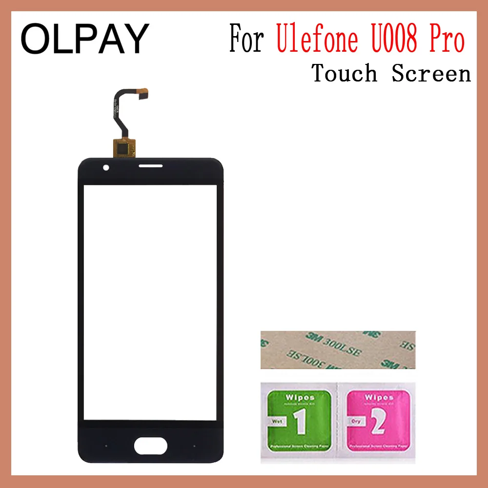 OLPAY 5 0 ''для Ulefone U008 Pro Сенсорный экран дигитайзер панель запасные части