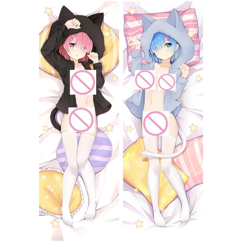 Аниме RE ZERO Start Life in other Наволочки Dakimakura Чехол сексуальная девушка 3D двухсторонняя
