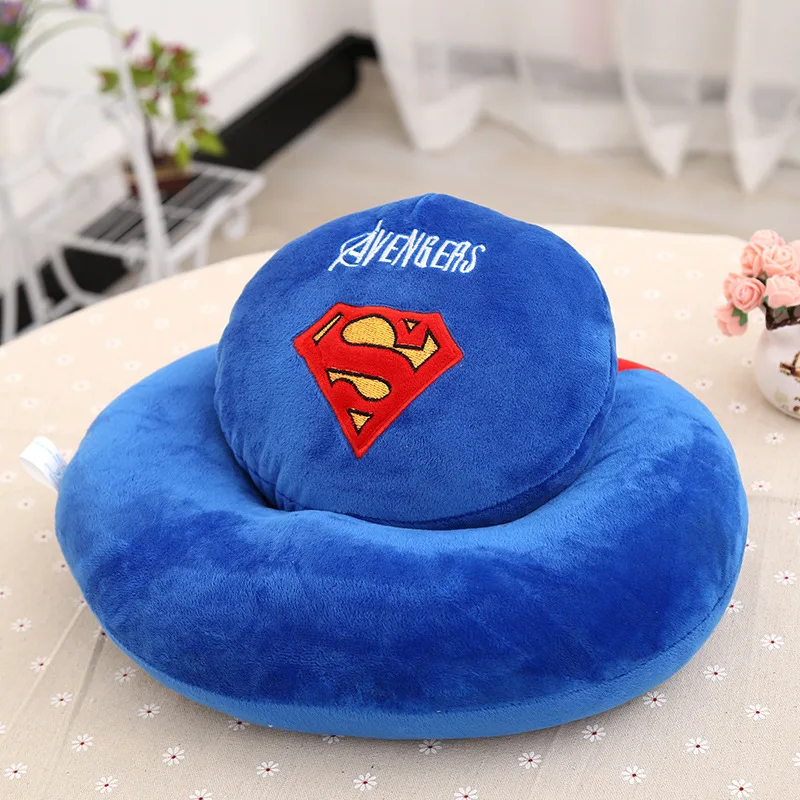  disney Children's plush toy cartoon student sleep pillow multi-function Napping pillow Office U-sha