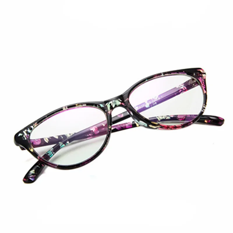 

Retro Plain Lens Cat Eye Glasses Frame Brand Designer Women Optical Myopia Eyewear Frames Clear Lens Eyeglasses Gafas