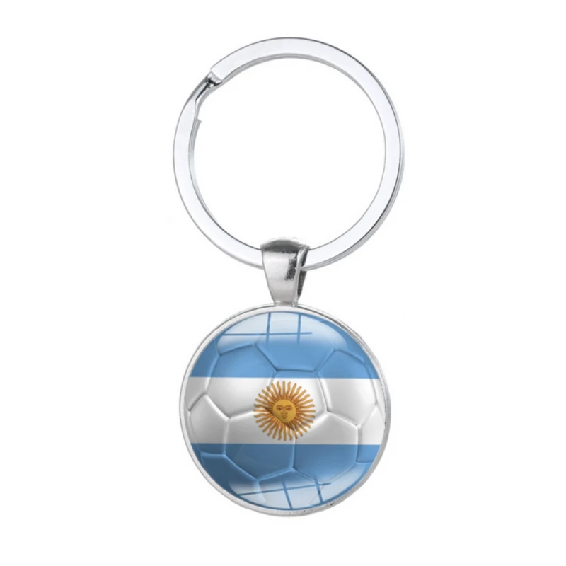 Download International football match Selling Flag Printed Keychain ...