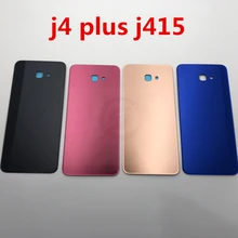 Задняя крышка батареи для samsung Galaxy J4+ J4 Plus j415 SM-J415F SM-J415FN/DS SM-J415G чехол для батареи клейкая наклейка