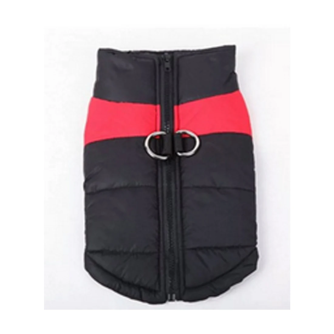 Одежда для домашних собак теплое большое пальто для собаки щенка одежда водонепроницаемый жилет для домашних животных куртка для маленьких средних и больших собак золотистый ретривер S-5XL - Цвет: red and black