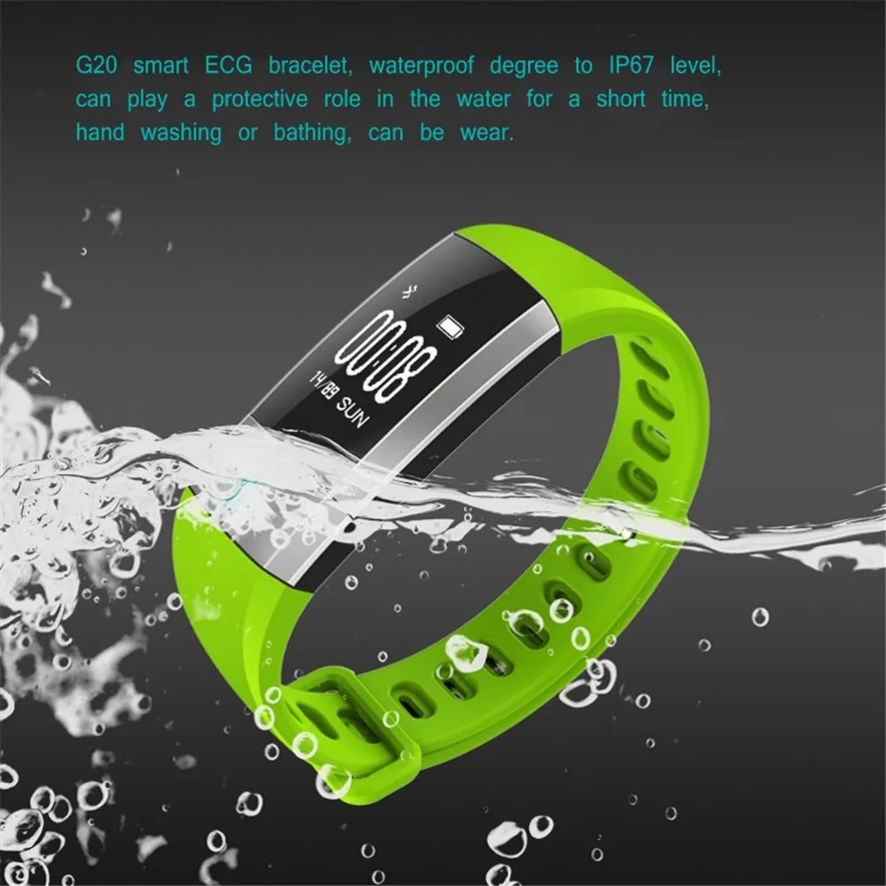 

OGEDA G20 Smart Watch Men Women Sport Fashion Bluetooth Blood Pressure ECG Monitoring Heart Rate Moniter Health Fitness Tracker