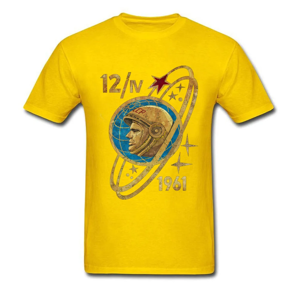 Russia CCCP Yuri Gagarin_yellow